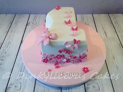 Number 1 cake - Cake by Dinkylicious Cakes