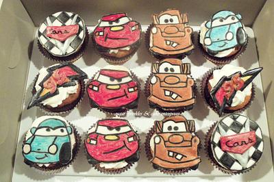 cars cupcakes - Cake by Sugar My World