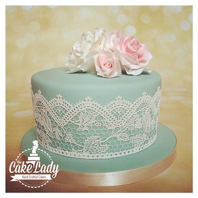 Vintage Cake - Cake by The Cake Lady
