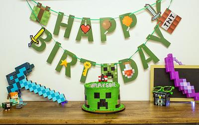 Minecraft Grayson - Cake by Anchored in Cake