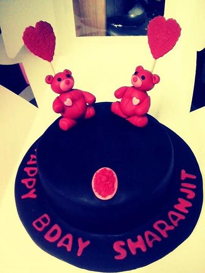 Teddy Love - Cake by TheCupcakeShop