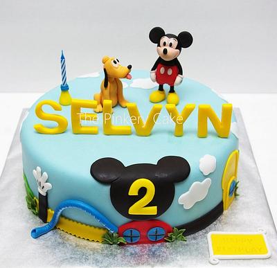 Mickey Mouse Clubhouse - Cake by The Pinkery Cake