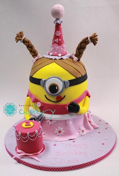 Minion Girl - Cake by Boutique Cakery