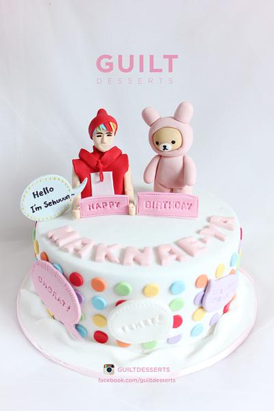 K-pop Fan - Cake by Guilt Desserts