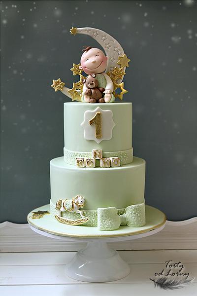 Little Boy and Stars - Cake by Lorna