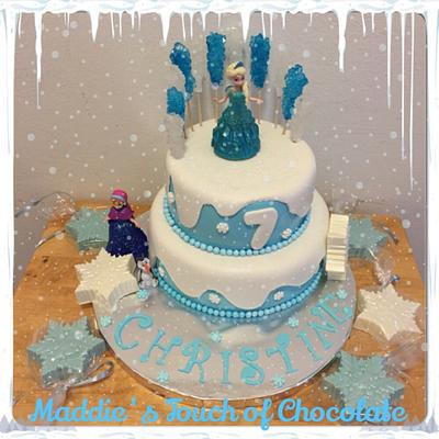 Frozen - Cake by Madeline 
