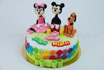 Mickey Mouse and Friends Cake / Tort Myszka Miki i Przyjaciele - Cake by Edyta rogwojskiego.pl