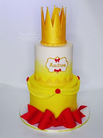 Beauty and the Beast Princess - Cake by TrudyCakes