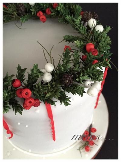 Christmas Cake - Cake by Sandra Langmann