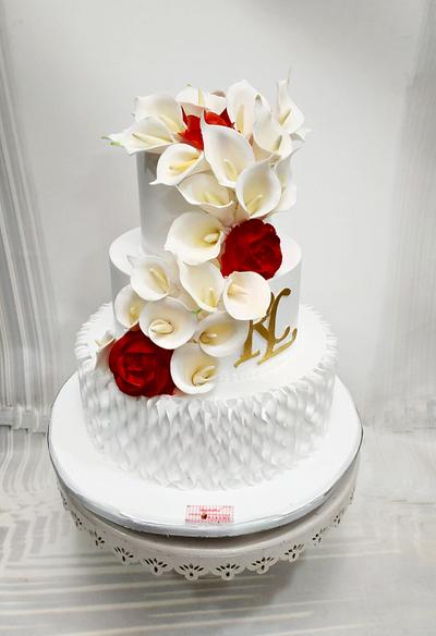 Timeless Love  - Cake by Michelle's Sweet Temptation