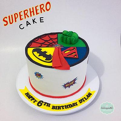 Torta Superhéroes Medellín - Cake by Dulcepastel.com
