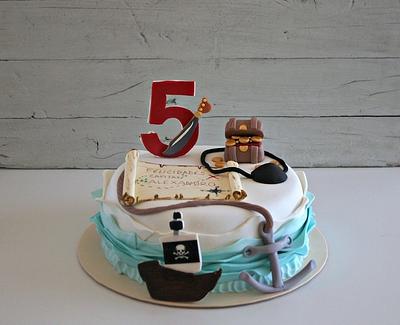 Pirate Cake - Cake by Be Sweet 
