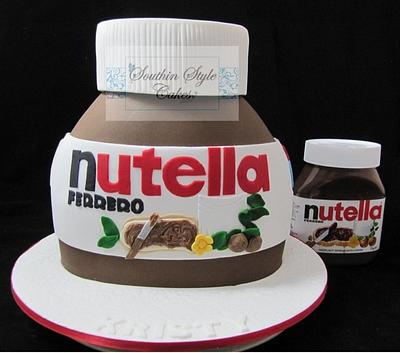 Nutella Jar Cake - Cake by Southin Style Cakes