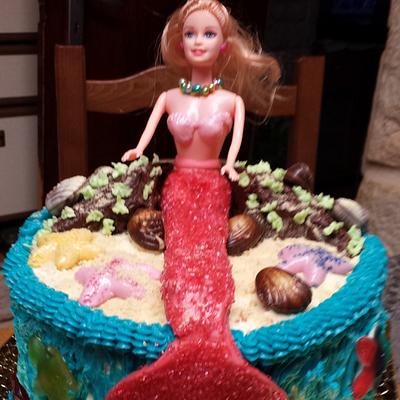 mermaid cake - Cake by bebethmanalo