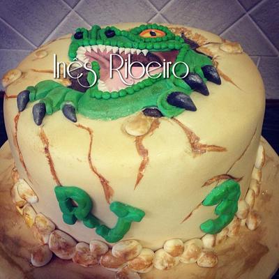 T-Rex cake  - Cake by Ines Ribeiro 