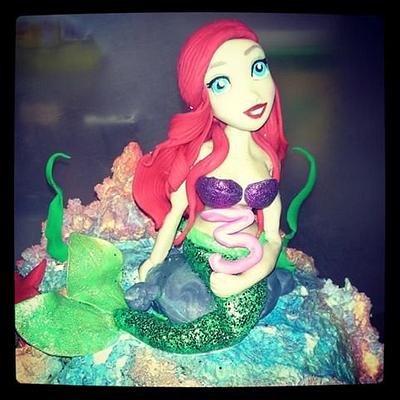 Little Mermaid cake  - Cake by Crys 