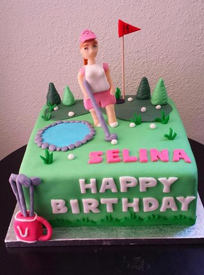 Cake for a golf lover - Cake by Andrea