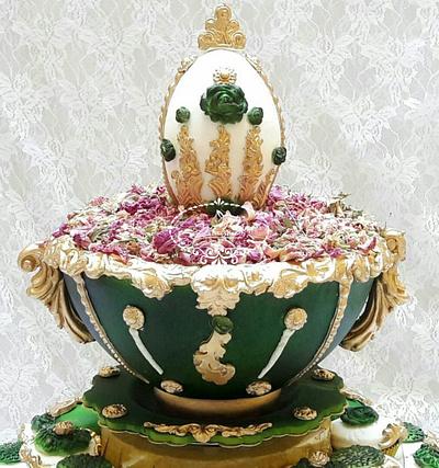 TEFOUR Henna ( MOROCCAN HDIYA) - Cake by Fées Maison (AHMADI)