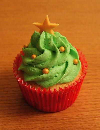 Christmas Tree Cupcakes - Cake by Strawberry Lane Cake Company