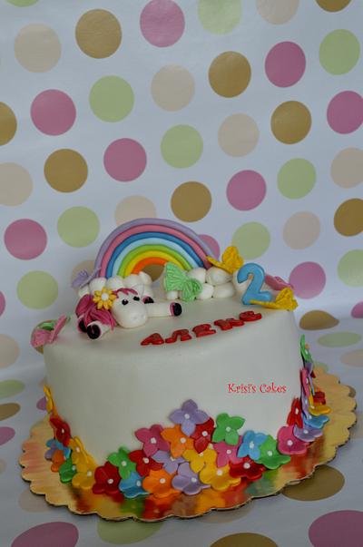 Cake 1-st Birthday Aleks - Cake by KRISICAKES