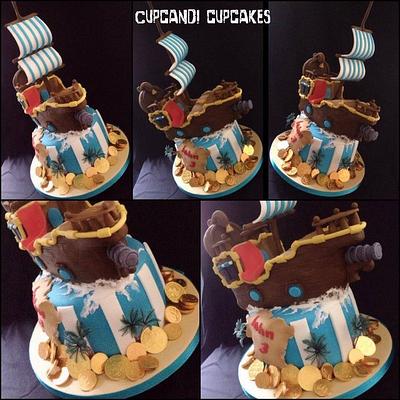 Jake on the never land pirates Bucky cake - Cake by Cupcandi Cupcakes