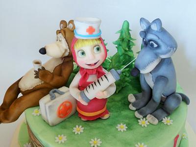 Prances with wolf :-) - Cake by Veronika