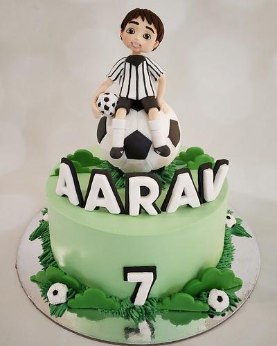 Football fever - Cake by Simran