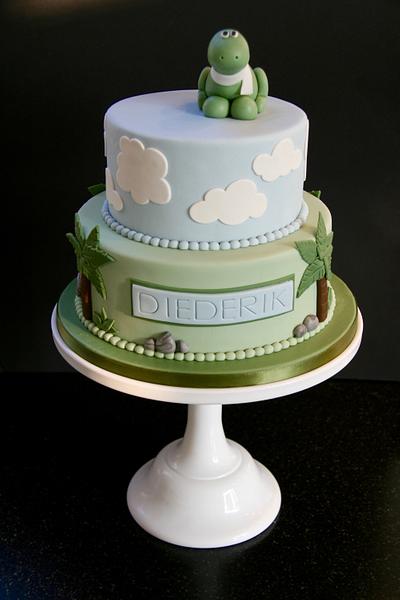 Diederiks' Dino Cake - Cake by Cressida Cakes & Cookies
