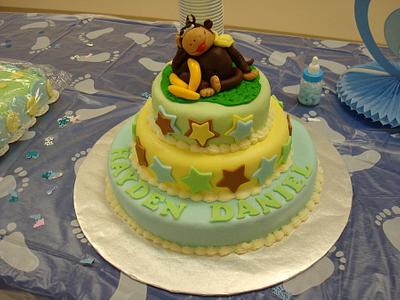Monkey Cake - Cake by naughtyandnicecakes