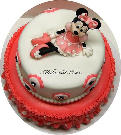 Minnie mouse topper - Cake by MelinArt
