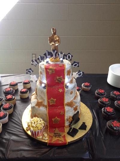 Hollywood Themed Cake - Cake by beth78148