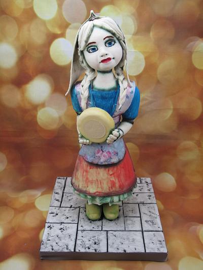 Annie the Cheese Doll - Cake by Eddy Mannak