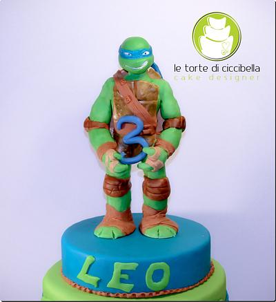 Ninja Turtle Leonardo - Cake by Le Torte di Ciccibella