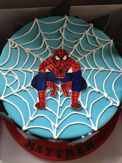 Spiderman - Cake by Cheryll
