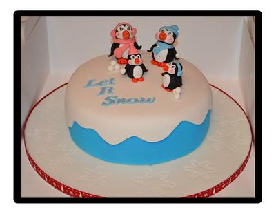 Let it snow... Merry Christmas - Cake by Cakes by Landa