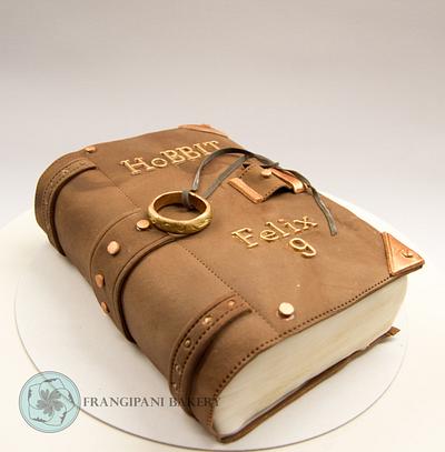 Small hobbit book cake - Cake by Frangipani Bakery
