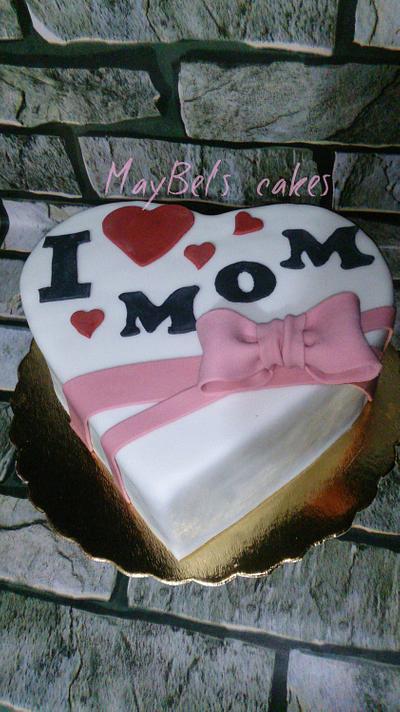 Heart cake  - Cake by MayBel's cakes