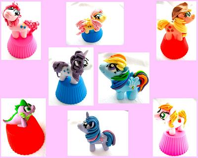 My little pony figurines - Cake by Crisan Monica/Mimi Cake Figurines