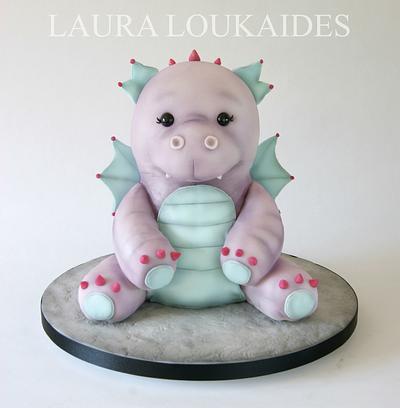 Darcie the Toy Dragon - Cake by Laura Loukaides