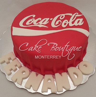Coca Cola Cake - Cake by Cake Boutique Monterrey