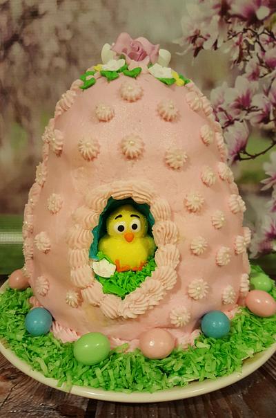 Easter sugar egg - Cake by Guppy