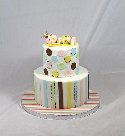 Sleeping baby cake - Cake by soods