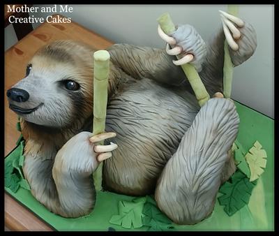 Sloth Cake - Cake by Mother and Me Creative Cakes