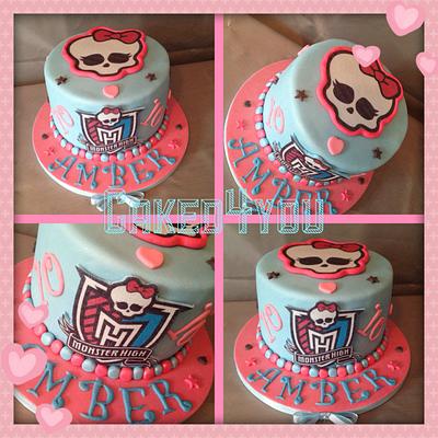 Monster High Cake - Cake by Clare Caked4you