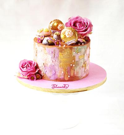 Painted Cake - Cake by Shamima Desai