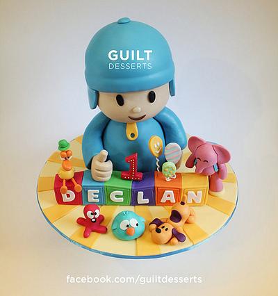 Pocoyo! - Cake by Guilt Desserts