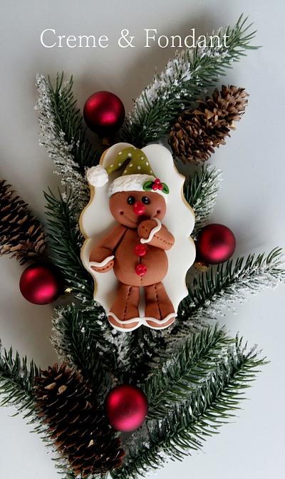 Gingerbread Cookie - Cake by Creme & Fondant