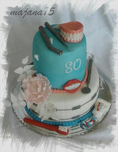 fort dentist - Cake by Marianna Jozefikova