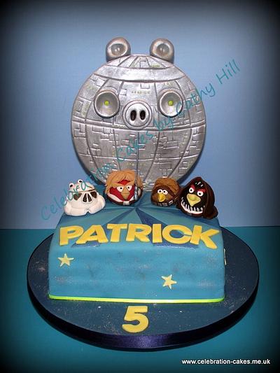 Angry Birds Star Wars - Cake by Celebration Cakes by Cathy Hill