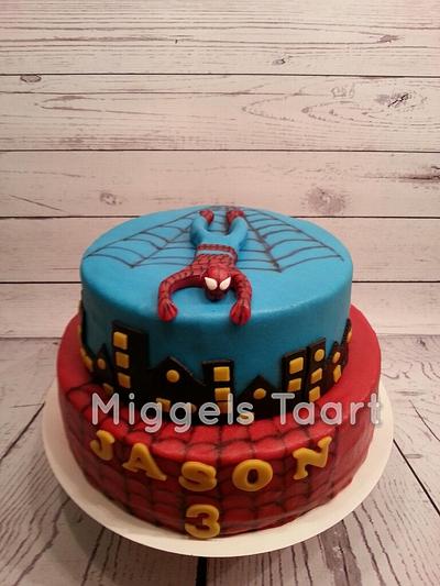 spiderman - Cake by henriet miggelenbrink